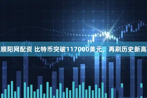 顺阳网配资 比特币突破117000美元,再刷历史新高