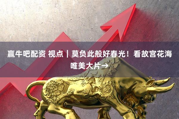 赢牛吧配资 视点｜莫负此般好春光！看故宫花海唯美大片→